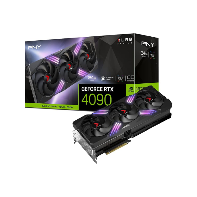 PNY GeForce RTX 4090 24GB OC XLR8 Gaming Verto EPIC-X RGB Graphics