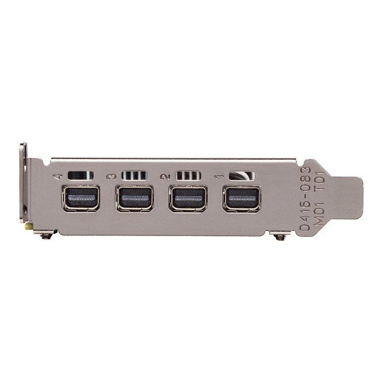 PNY NVIDIA Quadro P1000 - Graphics card - Quadro P1000 - 4 GB GDDR5 - PCIe 3.0 x16 low profile - 4 x Mini DisplayPort - retail