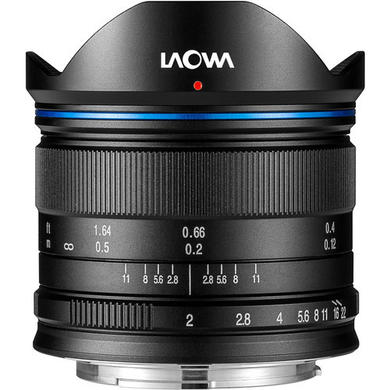 Laowa 7.5mm f/2 MFT Lens Black Ultra Light Version