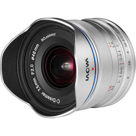 Laowa 7.5mm f/2 MFT Lens Silver