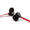 Veho VEP-003-360Z1-R 360 Z-1 Noise Isolating Stereo Earphones with Flat Flex Anti Tangle Cord - Red