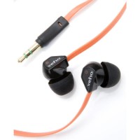 Veho 360 Earphones with flex 'anti' tangle cord system - Orange