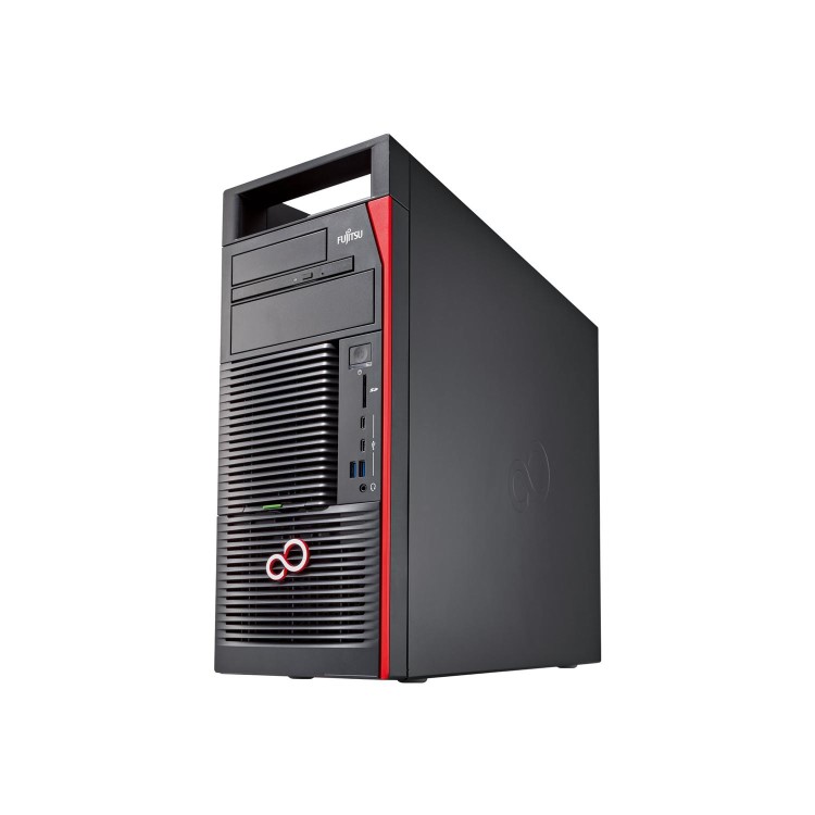 Fujitsu Celsius M77- Tower Intel Xeon W-2125 16GB 256GB SSD Quadro P1000 4GB Windows 10 Workstation 