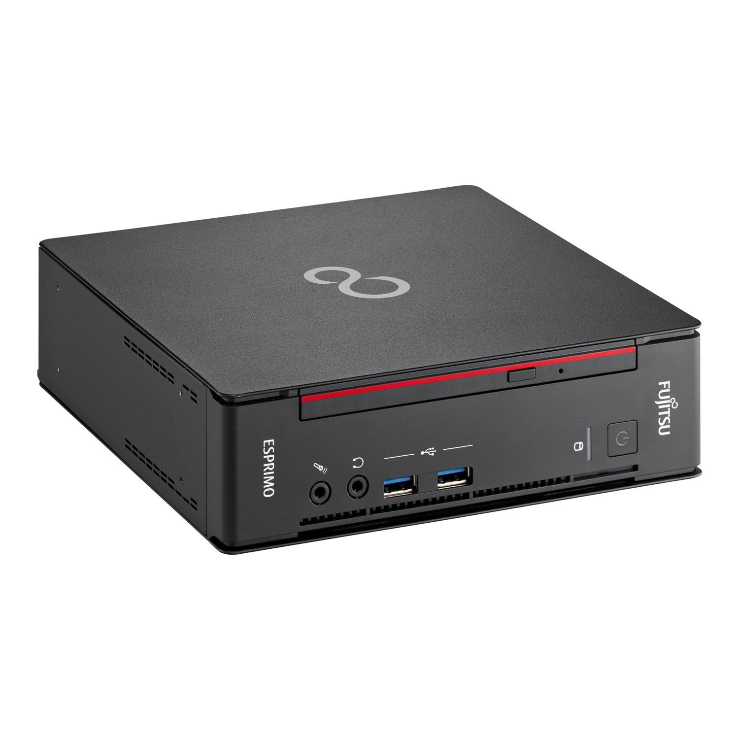 Windowsデスクトップ Fujitsu ESPRIMOQ558/V / i3-8100T Fujitsu Esprimo Q558 i3-8100 8GB 128GB Windows 10 Pro Desktop PC