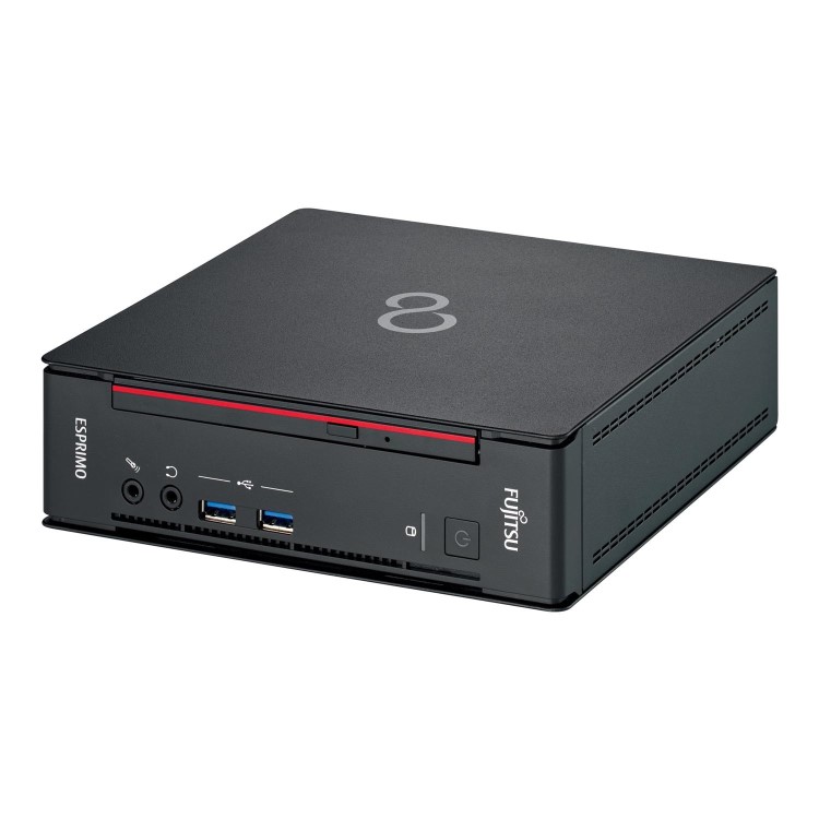 GRADE A1 - Fujitsu Esprimo Q556 Core i5-7400T 8GB 128GB SSD DVD-RW Windows 10 Professional Desktop 