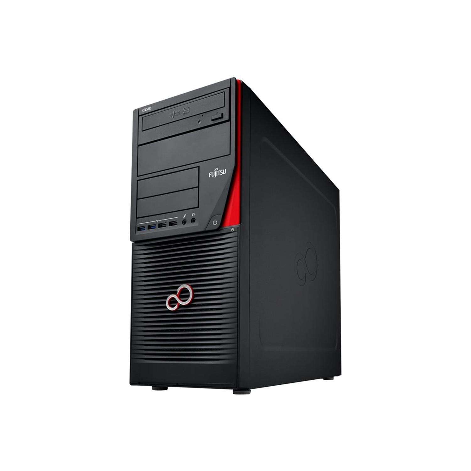 Fujitsu Celsius W550 Xeon E3-1220V5 8GB 1TB Quadro K620 DVD-RW