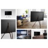 GRADE A1 - Samsung VG-STSM11B Brown Studio Easel Stand for up to 65&quot; QLED TVs