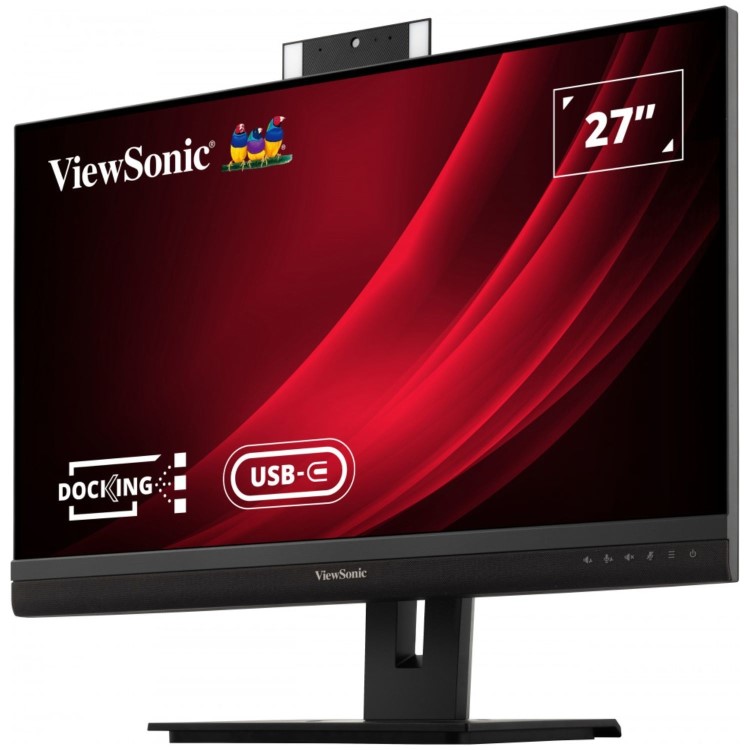 ViewSonic VG2756V-2K 27" IPS QHD Webcam Docking Monitor