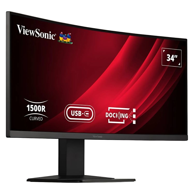 ViewSonic VG3419C 34" VA QHD FreeSync USB-C UltraWide Curved Monitor