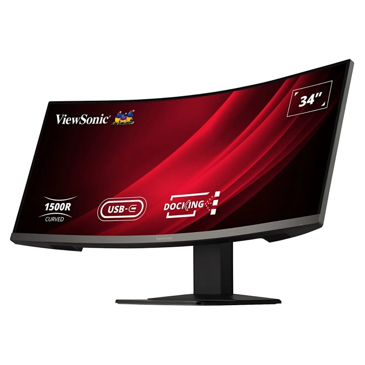 ViewSonic VG3419C 34" VA QHD FreeSync USB-C UltraWide Curved Monitor