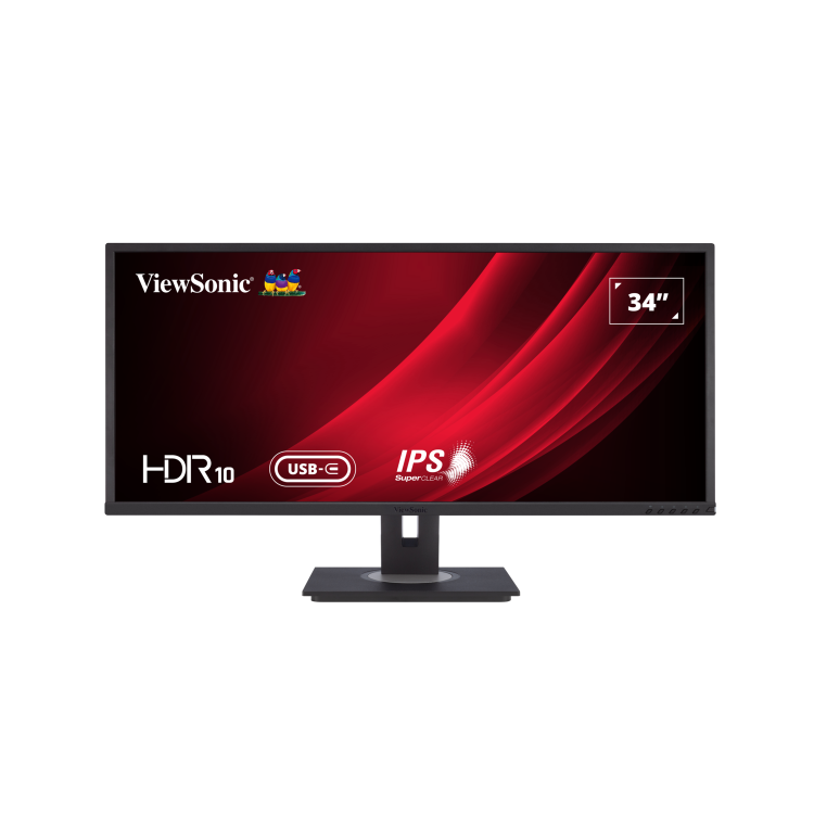 ViewSonic VG3456 34" WQHD UltraWide USB-C Monitor 