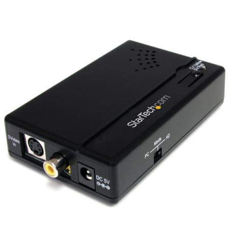 StarTech.com Composite and S-Video to HDMI® Converter with Audio