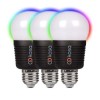 Veho Kasa Bluetooth Smart Lighting LED Screw Cap E27 Bulb Triple Pack