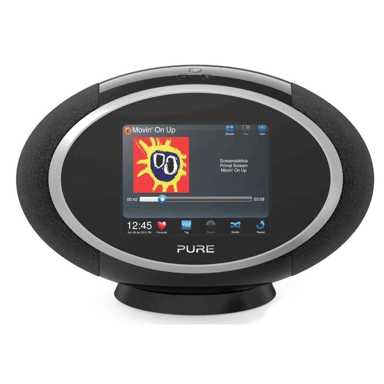 Pure Sensia 200D Connect DAB Internet Radio - Black - Laptops Direct