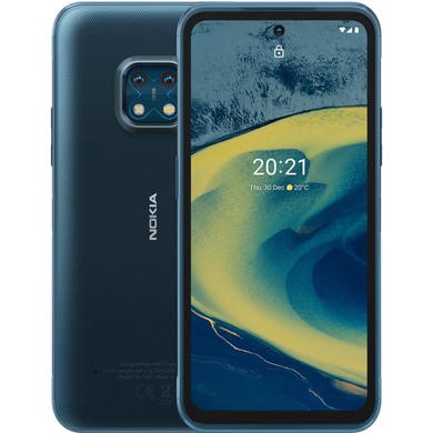 Nokia XR20 64 4GB 5G Dual SIM SIM Free Smartphone - Blue