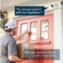Arlo 1080P HD Essential Camera Motion Sensing IP Wireless Camera - 3 Pack