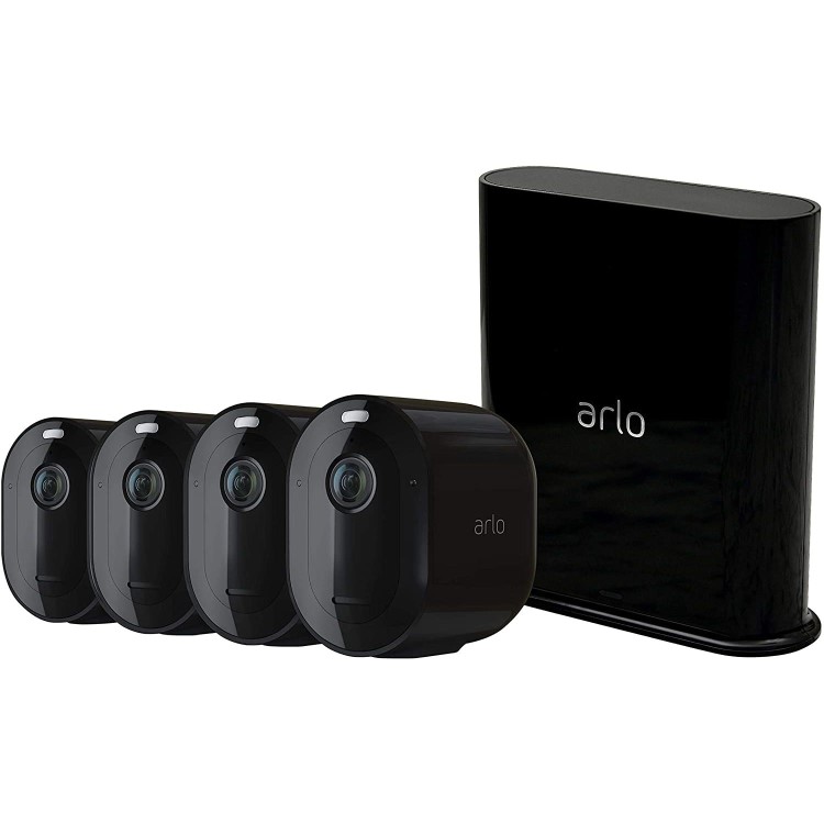 Arlo Pro3 4 Camera 2K Ultra HD NVR CCTV System