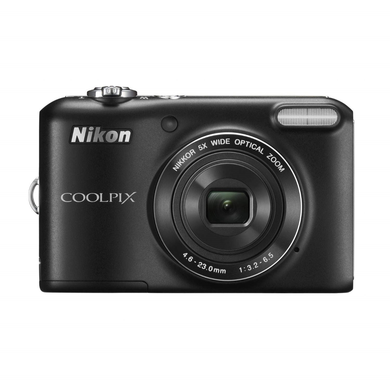 ニコン NIKON Coolpix L28 Nikon Coolpix L28 20.1MP Digital Camera - Black - Laptops Direct