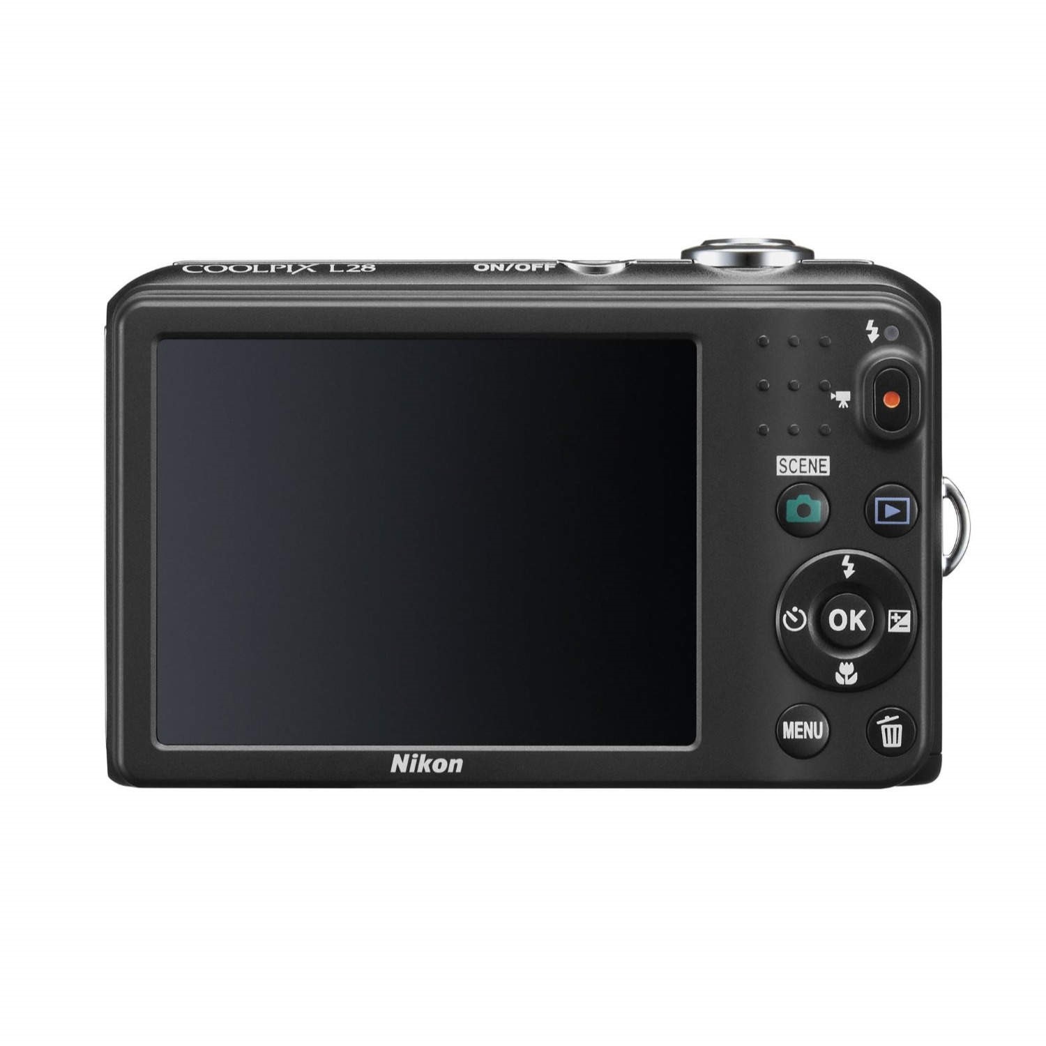 Nikon Coolpix L28 20.1MP Digital Camera - Black - Laptops Direct
