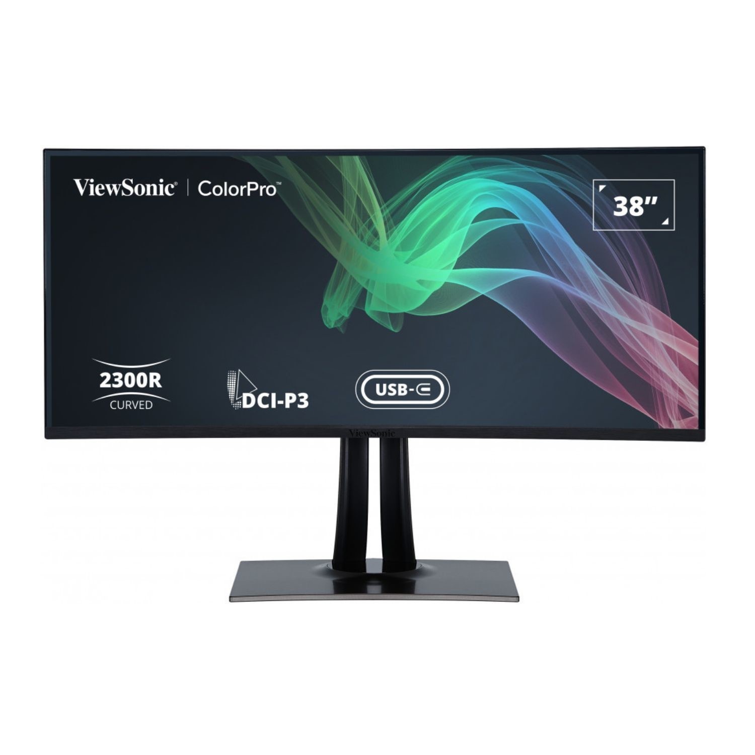 ColorPro VP3881a 38 WQHD IPS HDR Ultrawide Curved USB C Monitor