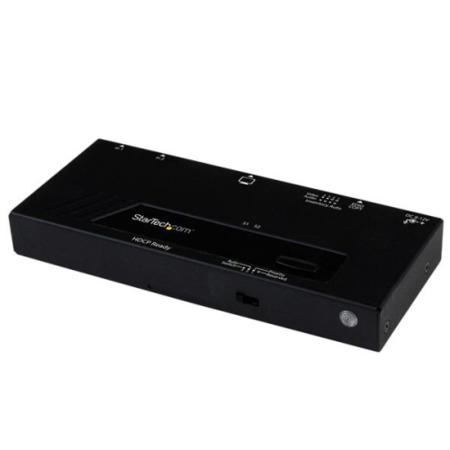 StarTech.com 2 Port HDMI Switch w/ Automatic and Priority Switching  - 1080p