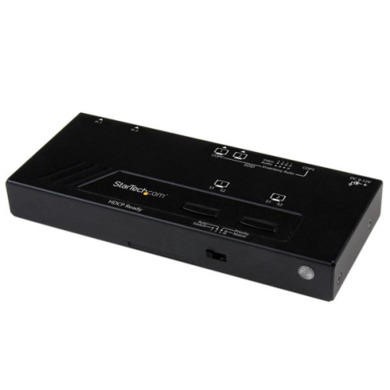 .com 2X2 HDMI&reg Matrix Switch w Automatic Priority Switching 1080p