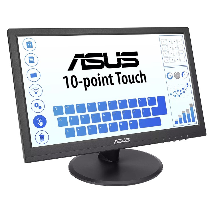 ASUS VT168HR 15.6" TN WXGA USB-C Touchscreen Monitor
