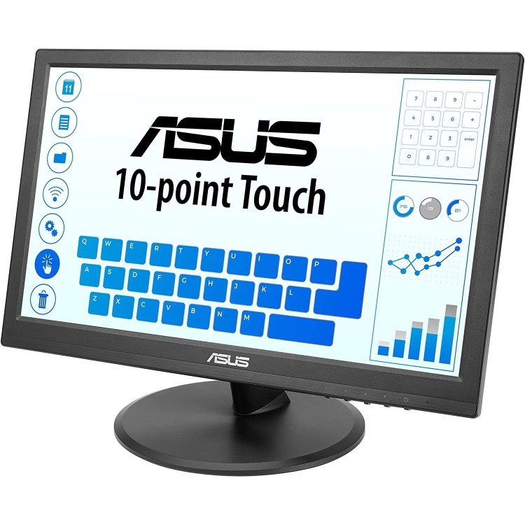 ASUS VT168HR 15.6" TN WXGA USB-C Touchscreen Monitor