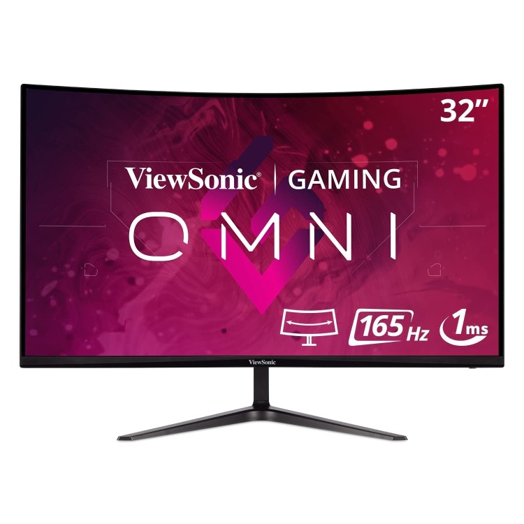 ViewSonic VX3218-PC-MHD 32" VA Full HD 165Hz 1ms FreeSync Curved Gaming Monitor