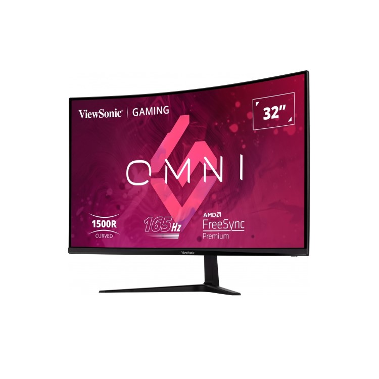 ViewSonic VX3218-PC-MHD 32" VA Full HD 165Hz 1ms FreeSync Curved Gaming Monitor
