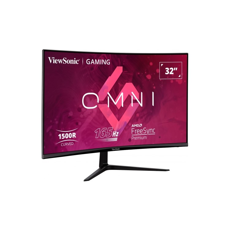 ViewSonic VX3218-PC-MHD 32" VA Full HD 165Hz 1ms FreeSync Curved Gaming Monitor