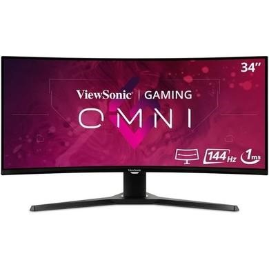 ViewSonic VX3418-2KPC 34" WQHD 144Hz 1ms VA Curved Monitor 