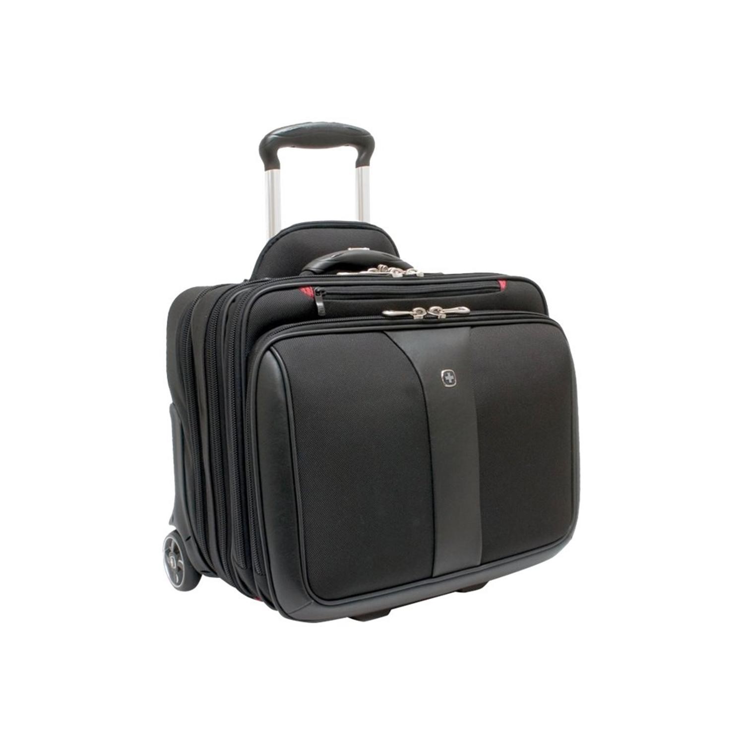 Wenger Swissgear Patriot Roller 2 Piece Travel Set for Laptops up to 17" Black Laptops Direct