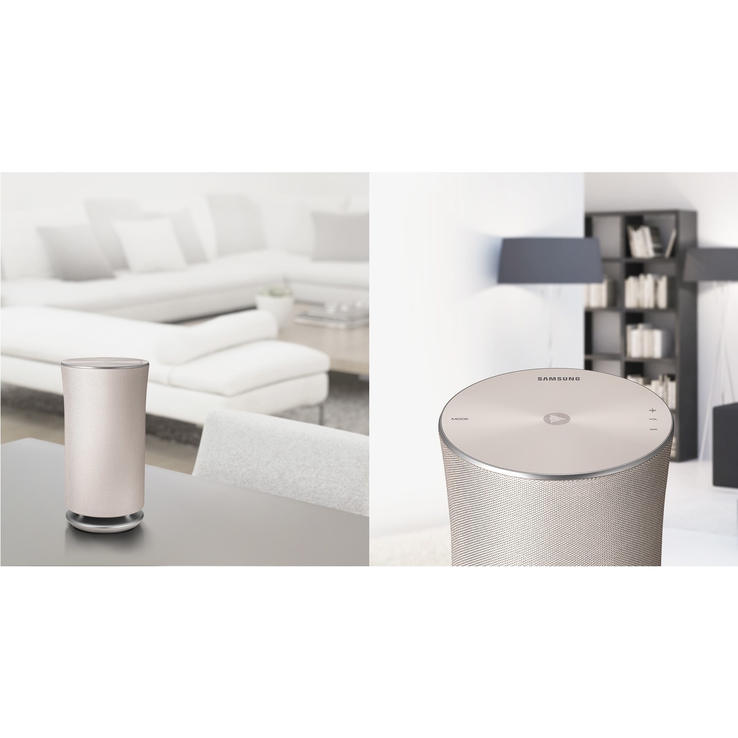 Samsung WAM3501 R3 Wireless Audio 360 Omnidirectional Multiroom Speaker ...