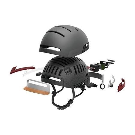 Livall BH51T Urban Bluetooth Enabled Smart Helmet - Sandstone Grey