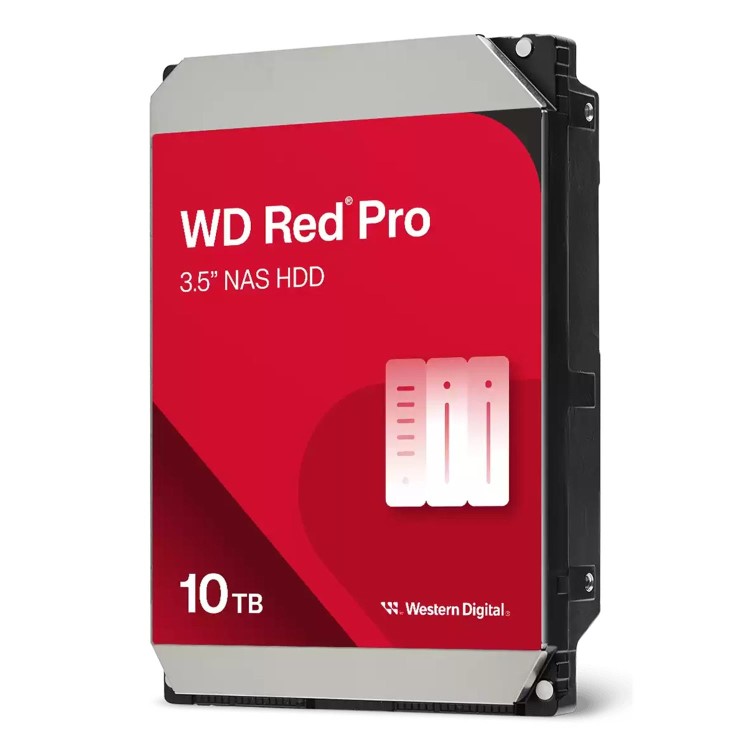 Western Digital Red Pro 10TB 7200 RPM 512 MB 3.5" Serial ATA III Internal Hard Drive