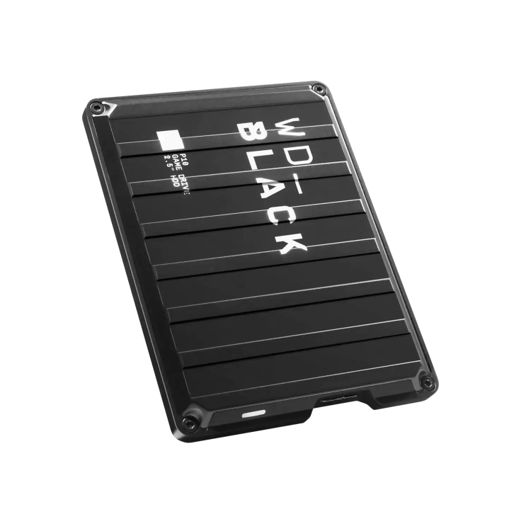 Western Digital Black P10 Game Drive 2TB USB 3.2 Gen 1 Portable External Hard Drive - Black