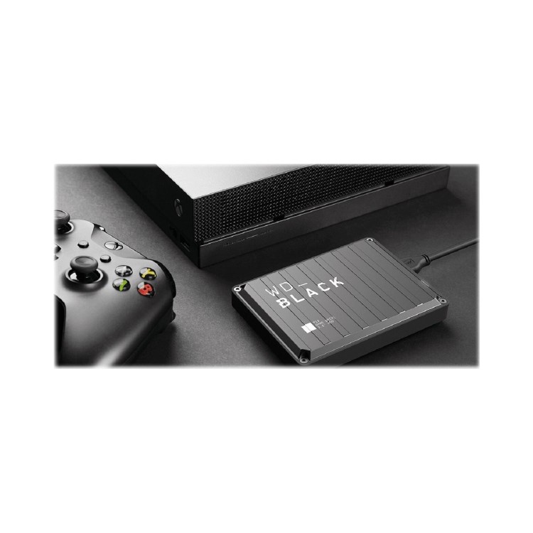 Western Digital Black P10 Game Drive 2TB USB 3.2 Gen 1 Portable External Hard Drive - Black