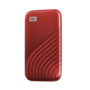 Western Digital My Passport 2TB USB 3.2 Gen 2 Portable External SSD - Red