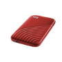 Western Digital My Passport 2TB USB 3.2 Gen 2 Portable External SSD - Red