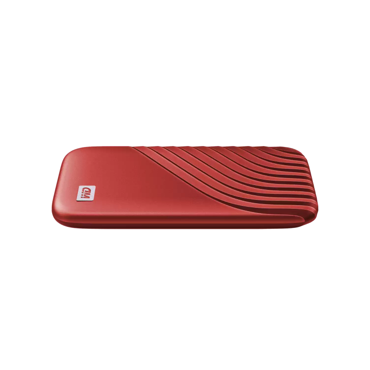 Western Digital My Passport 2TB USB 3.2 Gen 2 Portable External SSD - Red
