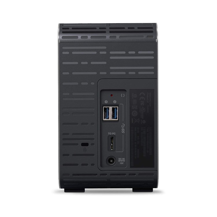 Western Digital MY BOOK DUO 4TB 2X2TB 3.5 INCH DESKTOP USB3.0 EXTERNAL HDD BLACK