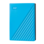 Western Digital My Passport 4TB USB 3.2 Gen 1 Portable External Hard Drive - Blue