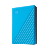 Western Digital My Passport 4TB USB 3.2 Gen 1 Portable External Hard Drive - Blue