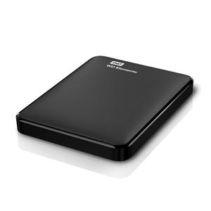 Western Digital Elements 3TB 2.5" Portable Hard Drive in Black