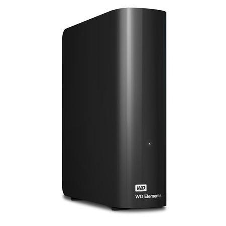 Western Digital Elements 3TB 3.5" Portable Hard Drive in Black