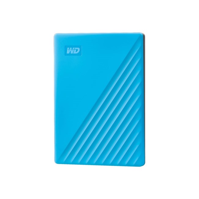 Western Digital My Passport 2TB USB 3.2 Gen 1 Portable External Hard Drive - Blue