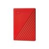 Western Digital My Passport 2TB USB 3.2 Gen 1 Portable External Hard Drive - Red