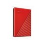 Western Digital My Passport 2TB USB 3.2 Gen 1 Portable External Hard Drive - Red