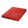 Western Digital My Passport 2TB USB 3.2 Gen 1 Portable External Hard Drive - Red